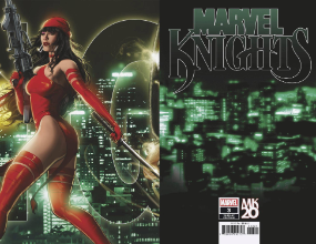 Marvel Knights 20th #  3 (Marvel Comics 2018) Andrew's Connecting Variant Marvel Knights 20th #  3 (Marvel Comics 2018) Andrew's Connecting Variant
