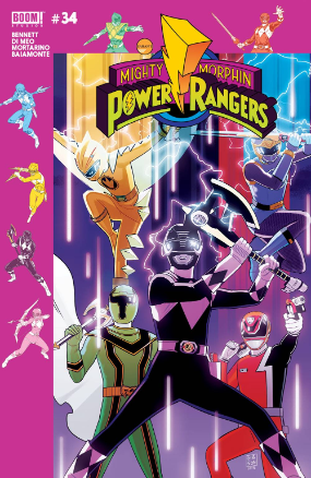Mighty Morphin Power Rangers # 34 (Boom Comics 2018)