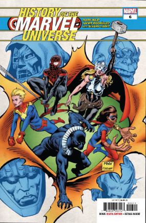 History of The Marvel Universe #  6 of 6 (Marvel Comics 2019)