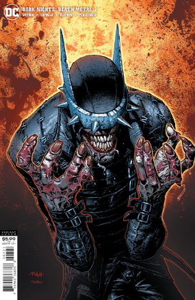 Dark Nights Death Metal # 7 (DC Comics 2020) Batman Who Laughs Cover Dark Nights Death Metal # 7 (DC Comics 2020) Batman Who Laughs Cover