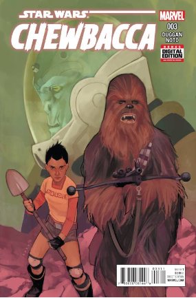 Star Wars: Chewbacca #  3 of 5 (Marvel Comics 2015)