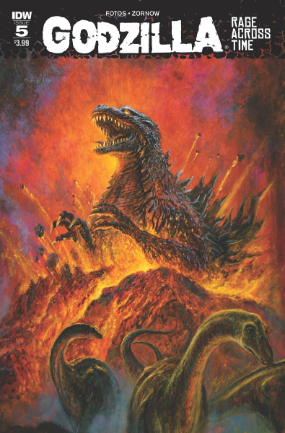 Godzilla Rage Across Time # 5 (IDW Comics 2016)