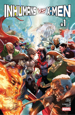 Inhumans VS X-Men # 1 of 6 (Marvel Comics 2016) Inhumans VS X-Men # 1 of 6 (Marvel Comics 2016)