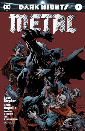 Dark Nights Metal # 4 of 6 (DC Comics 2017) Lee Variant Cover