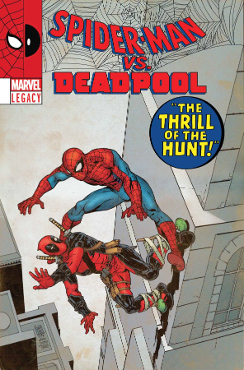 Spider-Man/Deadpool # 23 (Marvel Comics 2016) Lenticular Cover