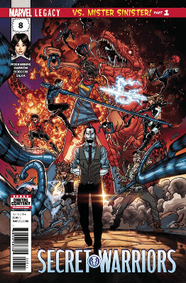 Secret Warriors # 8 (Marvel Comics 2017) Secret Warriors # 8 (Marvel Comics 2017)