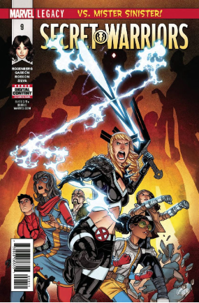 Secret Warriors # 9 (Marvel Comics 2017) Secret Warriors # 9 (Marvel Comics 2017)
