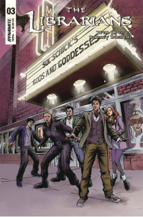 Librarians # 3 of 4 (Dynamite Comics 2017) Librarians # 3 of 4 (Dynamite Comics 2017)