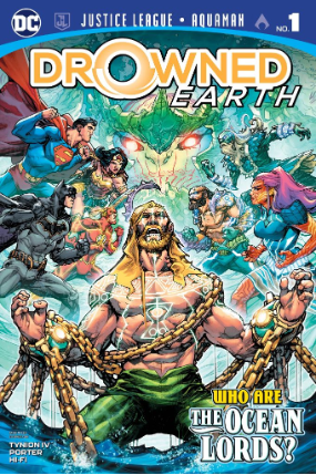 Justice League Drowned Earth #  1 (DC Comics 2018)