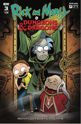 Rick and Morty vs. Dungeons and Dragons #  3 (Oni Press 2018)