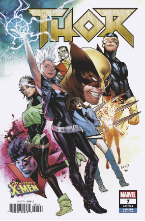 Thor, Volume 5 # 7 (Marvel comics 2018) Uncanny X-Men Variant Thor, Volume 5 # 7 (Marvel comics 2018) Uncanny X-Men Variant