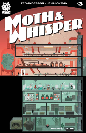 Moth & Whisper #  3 (Aftershock Comics 2018)