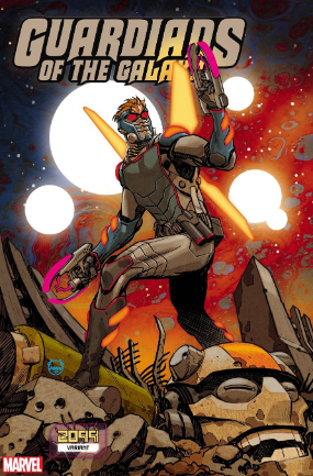 Guardians of The Galaxy, Volume 5 # 11 (Marvel Comics 2019) 2099 Variant Edition Guardians of The Galaxy, Volume 5 # 11 (Marvel Comics 2019) 2099 Variant Edition