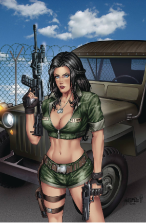 Grimm Fairy Tales 2019 Armed Forces Edition (Zenescope Comics 2020) Cover A