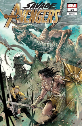 Savage Avengers # 14 (Marvel Comics 2020) Marco Checchetto Variant Savage Avengers # 14 (Marvel Comics 2020) Marco Checchetto Variant