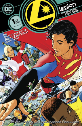 Legion of Super-Heroes # 1 (DC Comics 2019) Signed by Sook Legion of Super-Heroes # 1 (DC Comics 2019) Signed by Sook