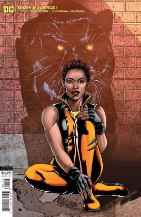 Truth & Justice # 1 (DC Comics 2021) Variant Cover Truth & Justice # 1 (DC Comics 2021) Variant Cover