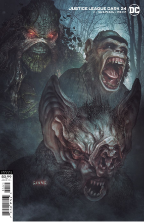 Justice League Dark volume 2 # 24 (DC Comics 2020) Variant Cover Justice League Dark volume 2 # 24 (DC Comics 2020) Variant Cover