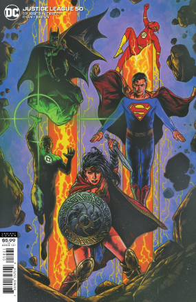 Justice League (2020) # 50 (DC Comics 2020) Travis Charest Cover Justice League (2020) # 50 (DC Comics 2020) Travis Charest Cover