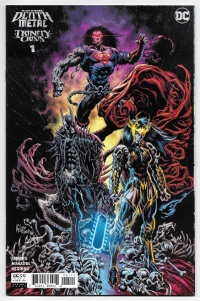 Dark Nights Death Metal Trinity Crisis # 1 (DC Comics 2020) Variant Cover