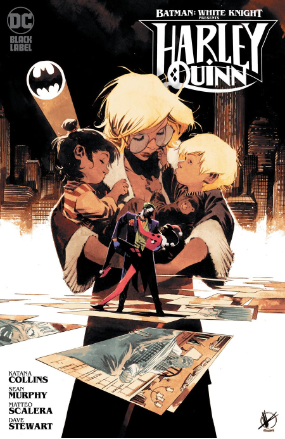 Batman White Knight Presents Harley Quinn #  1 (DC's Black Label 2020) Scalera Variant Cover