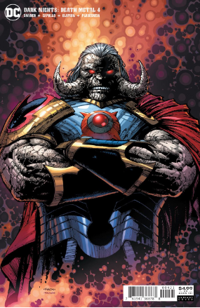 Dark Nights Death Metal # 4 (DC Comics 2020) David Finch Darkseid Cover Dark Nights Death Metal # 4 (DC Comics 2020) David Finch Darkseid Cover
