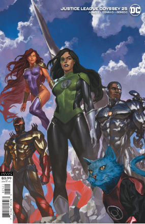 Justice League Odyssey # 25 (DC Comics 2020) Skan Variant