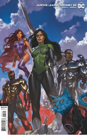 Justice League Odyssey # 25 (DC Comics 2020) Skan Variant Justice League Odyssey # 25 (DC Comics 2020) Skan Variant