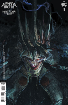 Dark Nights Death Metal Multiverse Who Laughs # 1 (DC Comics 2020) 1:25 Simone Bianchi cover Dark Nights Death Metal Multiverse Who Laughs # 1 (DC Comics 2020) 1:25 Simone Bianchi cover