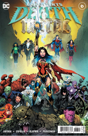 Dark Nights Death Metal #  6 (DC Comics 2020) Greg Capullo Foil Embossed Cover